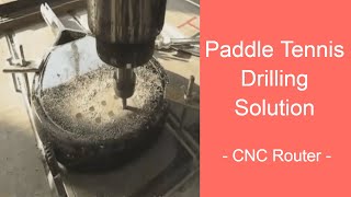 Beach Paddle Drilling With CNC Router Machine