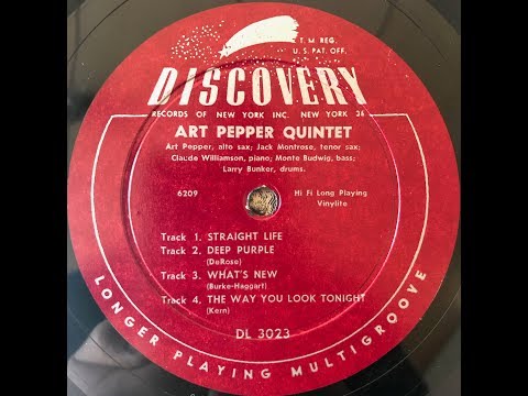 Art Pepper Quintet / Discovery A