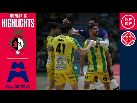 Resumen #PrimeraDivisiónFS | Jaén Paraíso Interior 4-3 Family Cash Alzira | Jornada 13