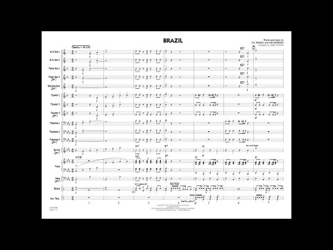 Brazil arranged by Jerry Nowak