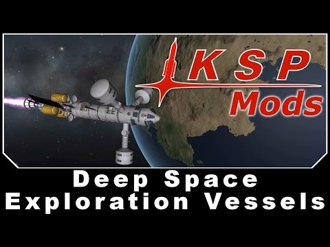 KSP Mods - Deep Space Exploration Vessels