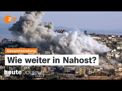 heute journal vom 20.10.2024: Perspektiven im Krieg in Nahost, Wahl in Moldau