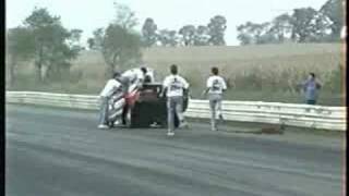 preview picture of video 'Top Alcohol Funny Car Wheelstand'