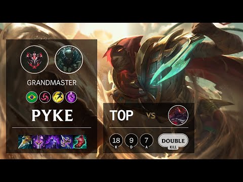 Pyke Top vs Sion - BR Grandmaster Patch 11.2
