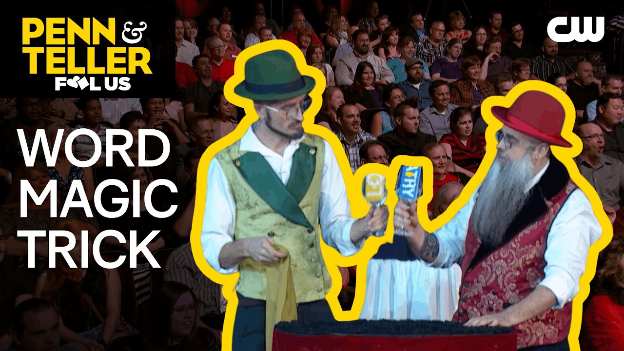 Video thumbnail for Magicians Perform Colorful Vocabulary Magic Trick | Penn & Teller: Fool Us | The CW