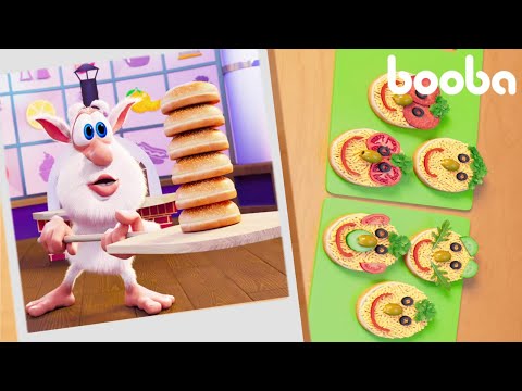 Booba 🙂 Puzzle Makanan 💥 Makan siang sekolah - School lunch ✨ Kartun Untuk Anak-Anak ⭐ Super ToonsTV