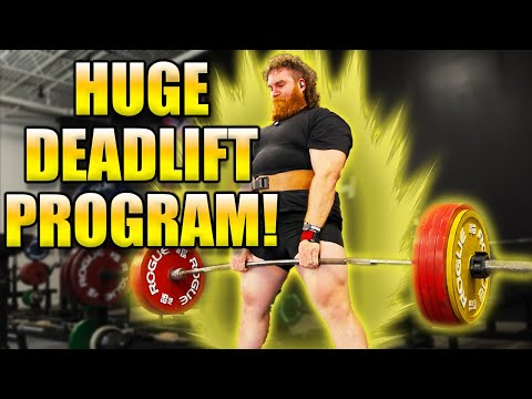 Want to DEADLIFT 600lb? Here's a FREE PROGRAM!