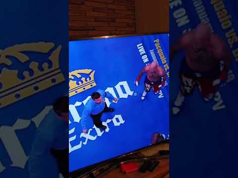 Ortiz drops Kauffman then TKOs him in the 10th and final round