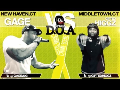 HEAVII TV HEADSHOTZ: D.O.A! - G-HIGGZ VS GAGE | Hosted by MURDA MOOK!!