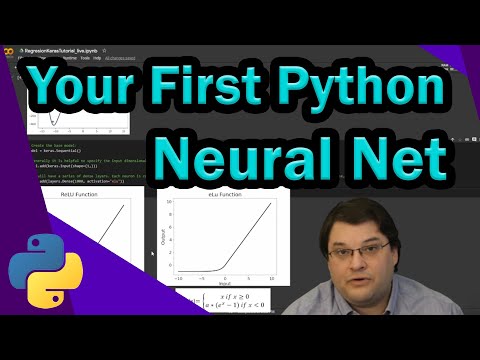 Making Your First Neural Net In Python, Part 1: Regression [Tensorflow Tutorial]