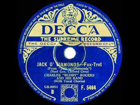 1935 Buddy Rogers - Jack O’ Diamonds (Buddy Rogers-Brian Lawrence-Ronnie Hill, vocal)