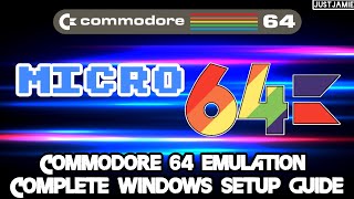 Micro 64☆C64 Emulation Full Setup Guide #c64 #commodore64 #micro64 