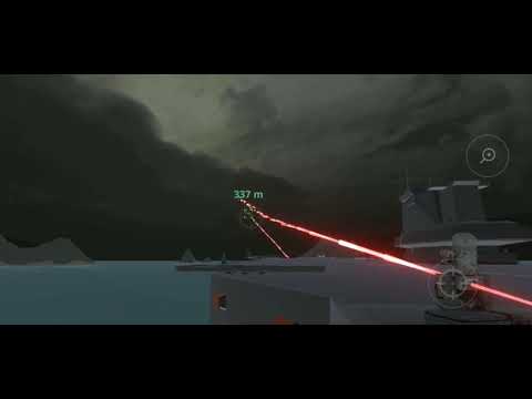 Warship C-RAM CIWS vs MiG-29 - Phalanx CIWS Shooting Down Jet Fighters - Simulation Ep2