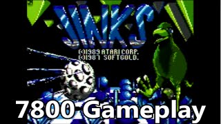 Jinks Atari 7800 Gameplay - The No Swear Gamer