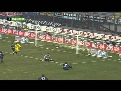 Serie A 2001-2002, day 15 Inter - Chievo 1-2 (Corradi, Vieri, Marazzina)