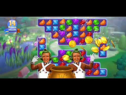 Willy Wonka's World of Candy - Level 125 Complete - No Hacks / No Boosters (Android/IOS)