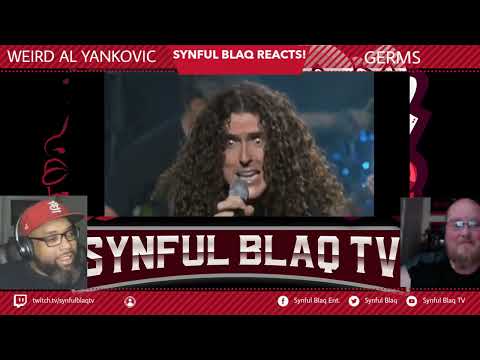Is this song still relevant! Synful Blaq Reacts - Weird Al Yankovic - Germs Live