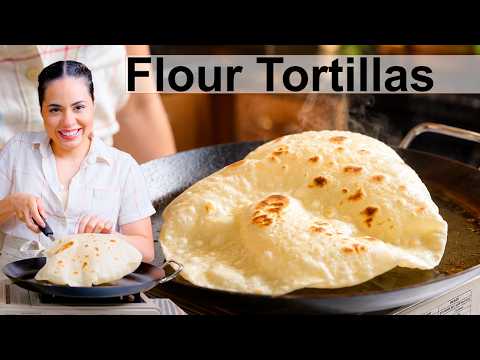 Traditional Flour Tortillas | Soft & Perfectly Puffy