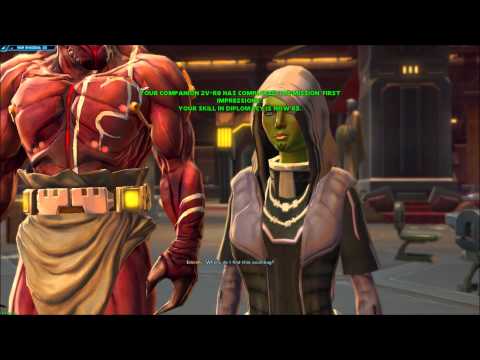 SWTOR SI Sorc LS Nar Shaddaa Class Quest - Manufacturing Miracles