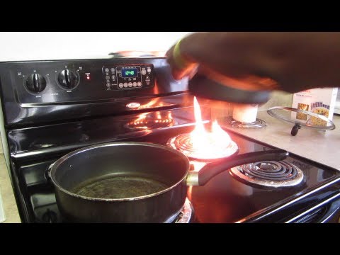 YouTube video about: Can an electric stove catch fire if left on?