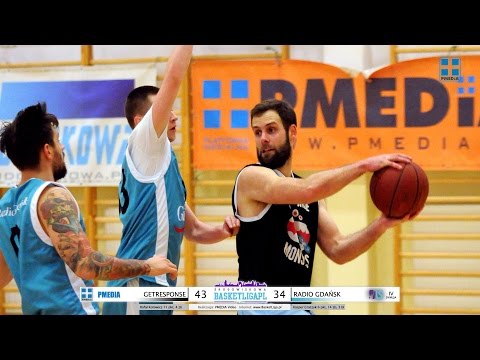 2017 BasketLiga.pl. GetResponse Monsters - Radio Gdańsk | quarterfinal | Highlights