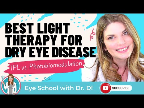 Best Light Therapy for Dry Eye Disease? Intense Pulsed Light vs. Photobiomodulation