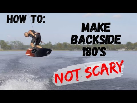 How To Make Backside 180's (Not Scary) : Wakeboard Instruction