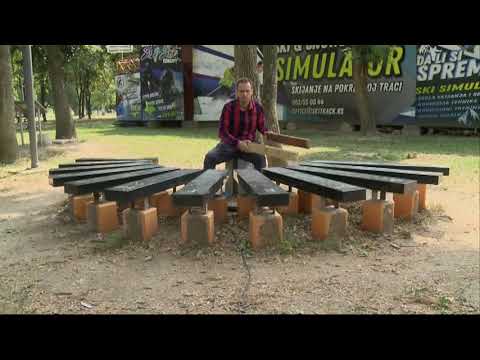 "Tamo daleko" - Marko izvodi nasu najlepsu kompoziciju na improvizovanom instrumentu - 30.8.2019