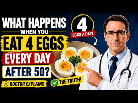 What Happens When You Eat 4 Eggs Every Day After 50? | Doctor Explains