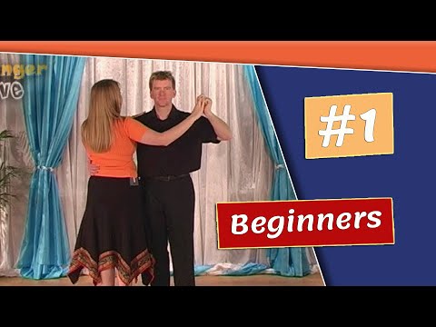 Modern Jive Complete Beginners Class #1 - Easy to Learn with lead and follow teach