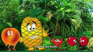 J'aime les fruits   alain le lait I like fruits