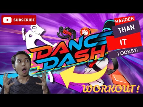 Dance Dash Valve Index Gameplay | Workout | Sweating | Great! - YouTube