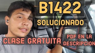 Que es obd b1423 Toyota
