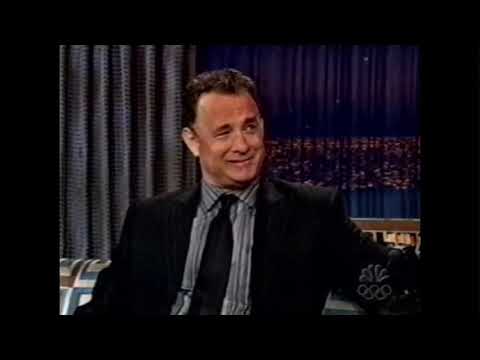 Tom Hanks on Late Night June 17, 2004 Pt. 1