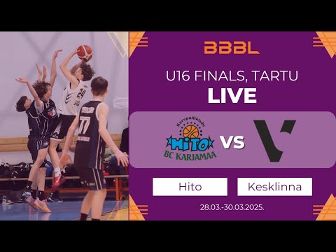 KK Hito/BC Karjamaa 2009 vs Kesklinna KK/Excellent 2009 | BBBL Boys U16 Final Stage | Group Phase