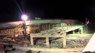 preview picture of video 'Cordes Lakes Bridge Demolition'