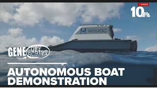 Havoc provides live demonstration of autonomous boats