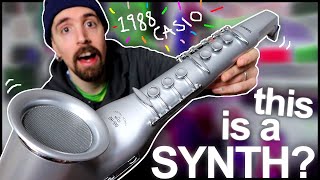 Video thumbnail for This VINTAGE CASIO Saxophone Is A Synthesizer by Simon The Magpie
