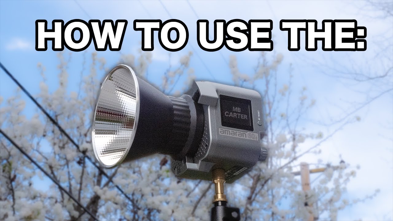 Aputure Amaran 60D Unboxing and Tutorial