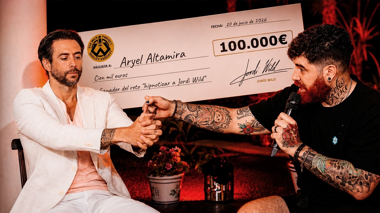 EL RETO DE LA HIPNOSIS COMPLETO - 100.000€ SI JORDI WILD CAE HIPNOTIZADO
