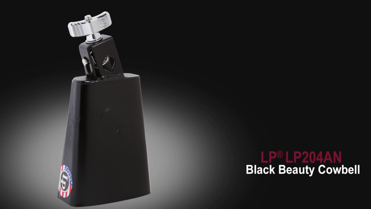 Latin Percussion LP Black Beauty Cowbell (LP204AN)