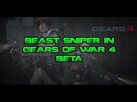 DID HE JUST DO THAT WITH SNIPE IN GEARS OF WAR 4 BETA?!? DOUBLE POPSHOT