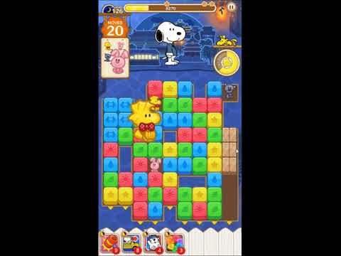 Snoopy Puzzle Journey Night Mode Level 126 - NO BOOSTERS 🐶🧩🧳 | SKILLGAMING ✔️