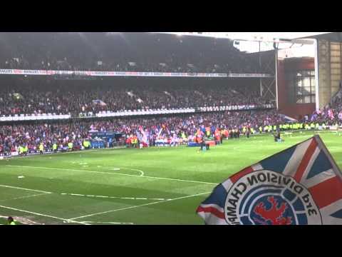Rangers sfl3 title celebrations #penny arcade