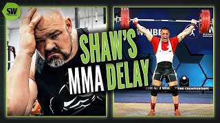 Brian Shaw’s MMA Debut POSTPONED (and World Record Snatch)