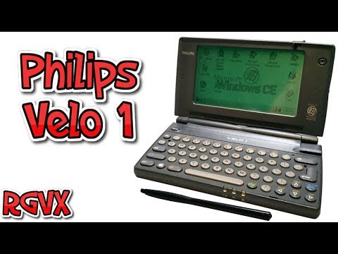 Rare Philips Velo 1 PDA : A First Time Use Experience & Full Review.