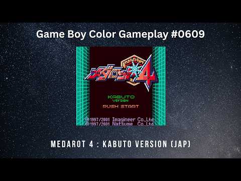 Medarot 4 : Kabuto Version (JAP) (Game Boy Color / Gameplay #0609)