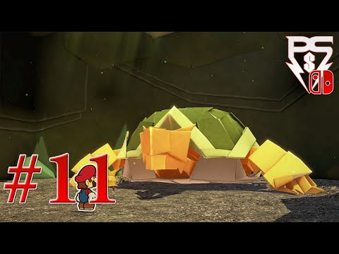 Paper Mario: The Origami King PsS Playthrough Part 11 - The Earth Vellumental