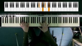 How to play &#39;Scam&#39; by Jamiroquai on Rhodes (half speed with midi notes displayed)