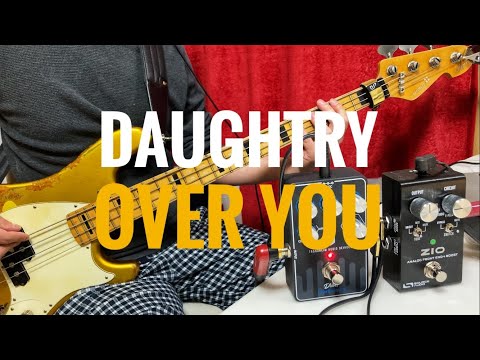 #186 Daughtry - Over You bass cover